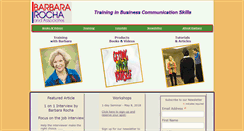 Desktop Screenshot of barbararocha.com